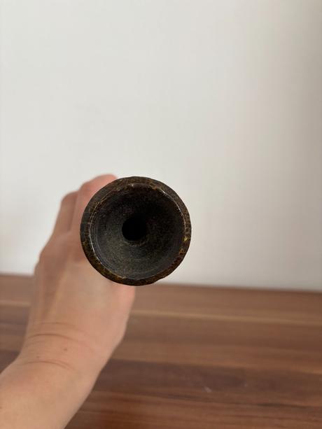 Drevená dekoračná váza, 