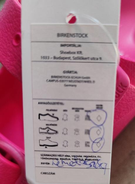 Nenosené šľapky birkenstock, 30