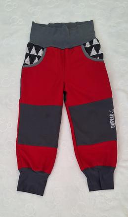 Dupeto softshellové nohavice veľkosť 92/98, 98