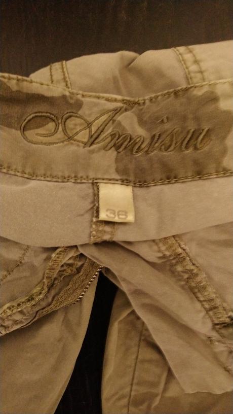 Dámske svetlo zelené nohavice, amisu, amisu,s