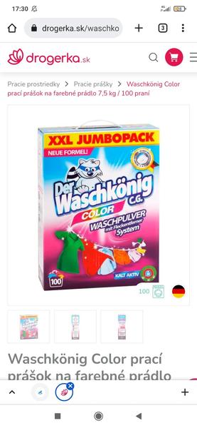 Waschkönig prací prostriedok