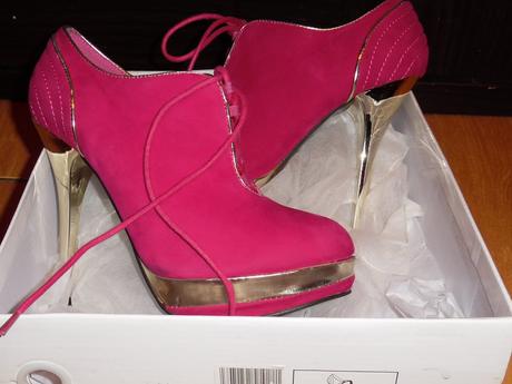 Fushia topánky, 39