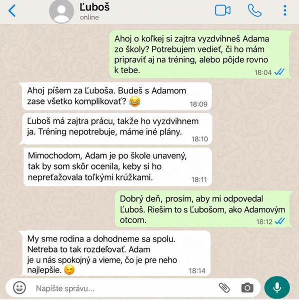 Čo by ste povedali na takúto komunikáciu?