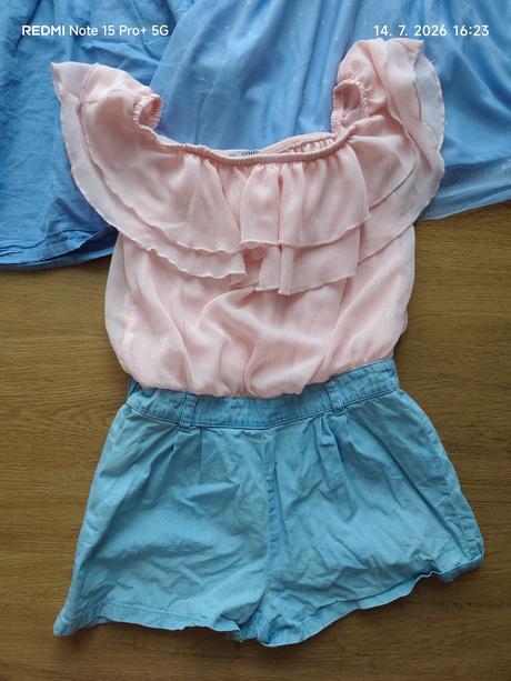 3x šaty h&m 134/140, h&m,134