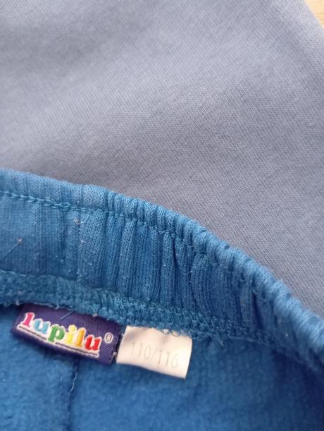 3x tepláky 110/116, lupilu,110