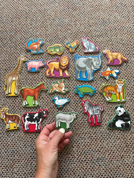 Veľké magnetky zvieratká, 