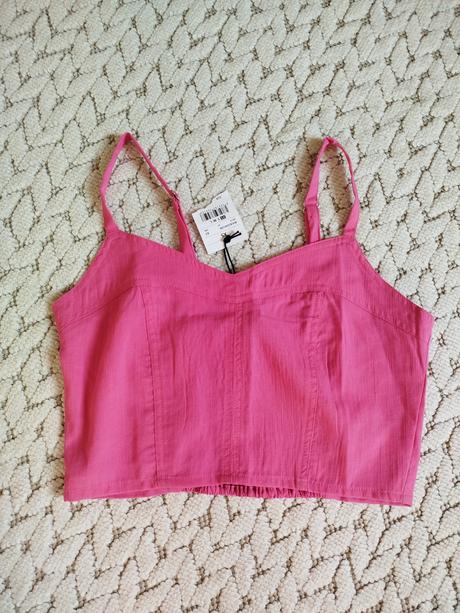 Ružový top, gate,34 / 36 / 164 / s / xs
