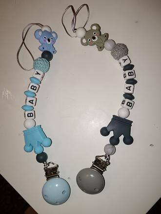 Retiazka /klip na cumlík, 