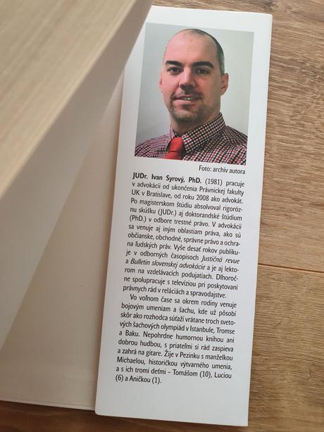 Kniha môj domáci právnik, 