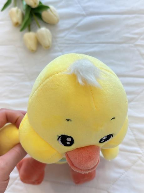 Plyšová kačička lemon,