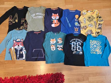 Chlapčenské tričká 4-6 rokov, 104–116