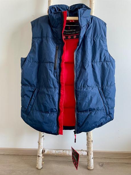 Zimná zateplená unisexová vesta payper daytona, xl