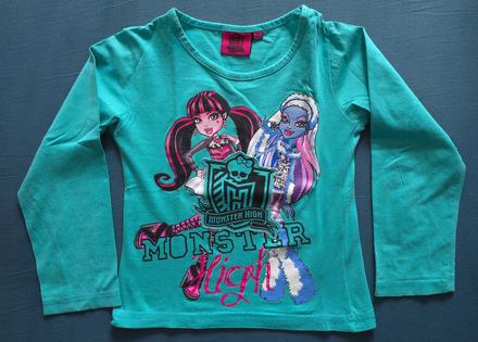 Predám  dievčenský natelnik zn. monster, 116