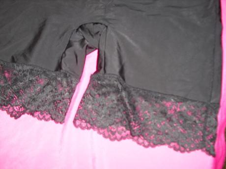 Stahujuce nohavickove kratasky s krajkami, xl