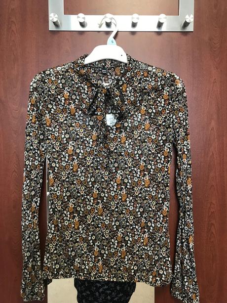 Tričko s mašľou kvalitne, m