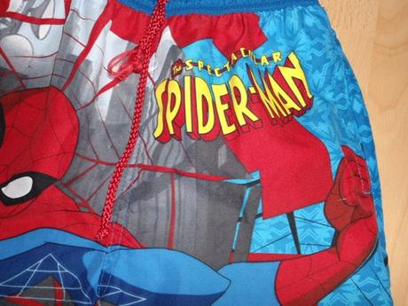 Kratasy - plavky spider man, 122