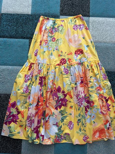 Maxi sukňa h&m, č.s/m, h&m,m