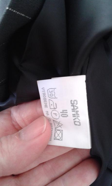 Spoločenské sako + nohavice veľ. 40, 40