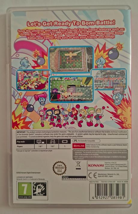 Nintendo switch hra super bomberman r 2, 