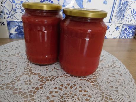 Paradajkový pretlak hustý domáci, 720 ml,,