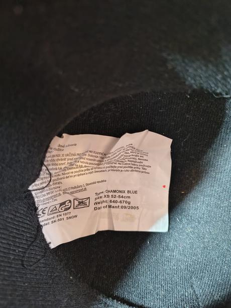 Detská lyžiarska prilba, xs