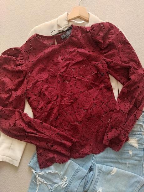 Nový čipkovaný top s visačkou, primark,xs