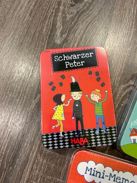 Haba prenosne detske stolove hry,