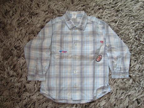 Košela roll up rukáv, baby club,92