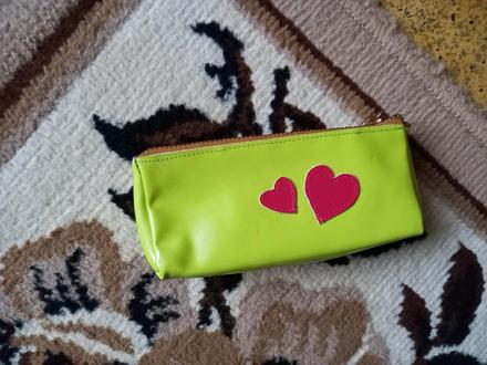 Kožené puzdro na zips,