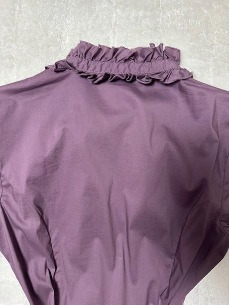 Fialové košeľové body s volánmi zn. sisley, sisley,m