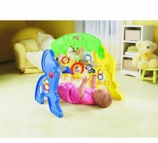 Fisher price hrazdička veselý slon (link-a-doos), 