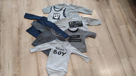 Pekné tričká, h&m,74