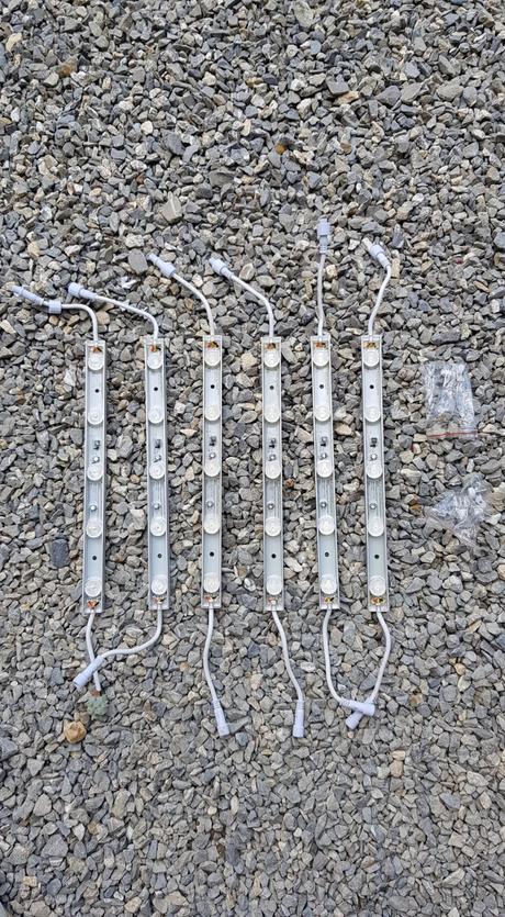 Svietidlá led, 3 páry,