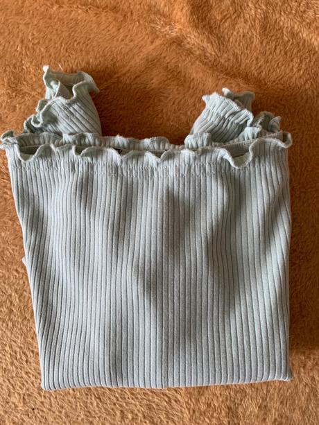 Zelenkavy top, bershka,m