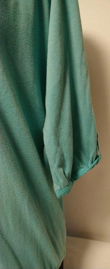 Dámsky elastický modrý top, woman, xl