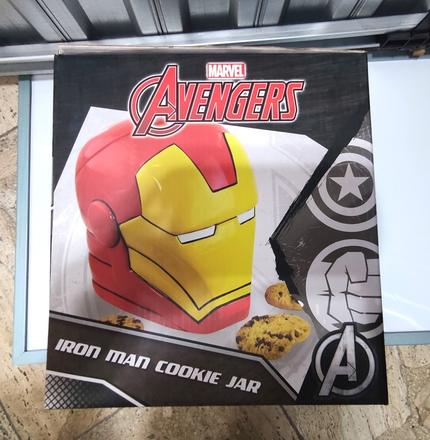 Marvel iron man keramická dóza na sušienky,