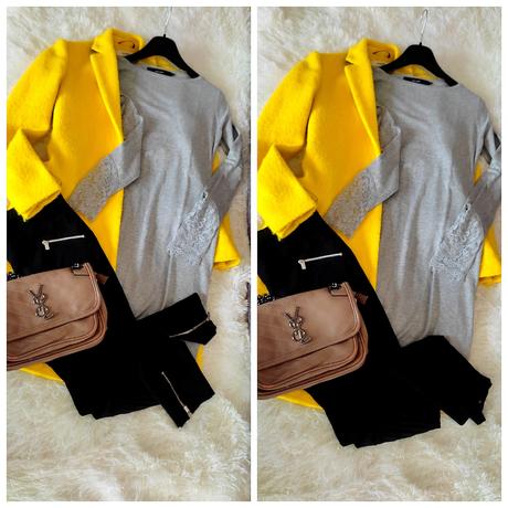 Predĺžený pulóver, vero moda