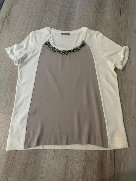 Zara tričko s kamienkami, zara,m