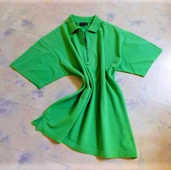 Polokošeľa na zips, xl