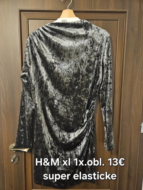 Hm saty elasticke, h&m,xl