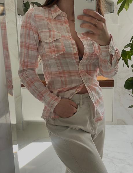 Green apple košeľa, s