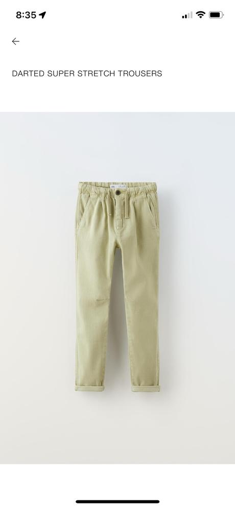 Zara nohavice, zara,122