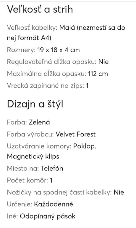 Zelená kabelka., patricia pepe