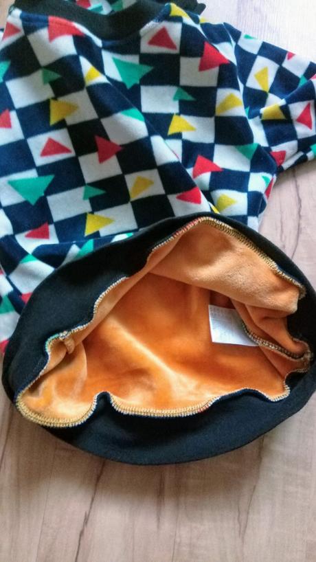 Teplá farebná mikinka 86/92, 92