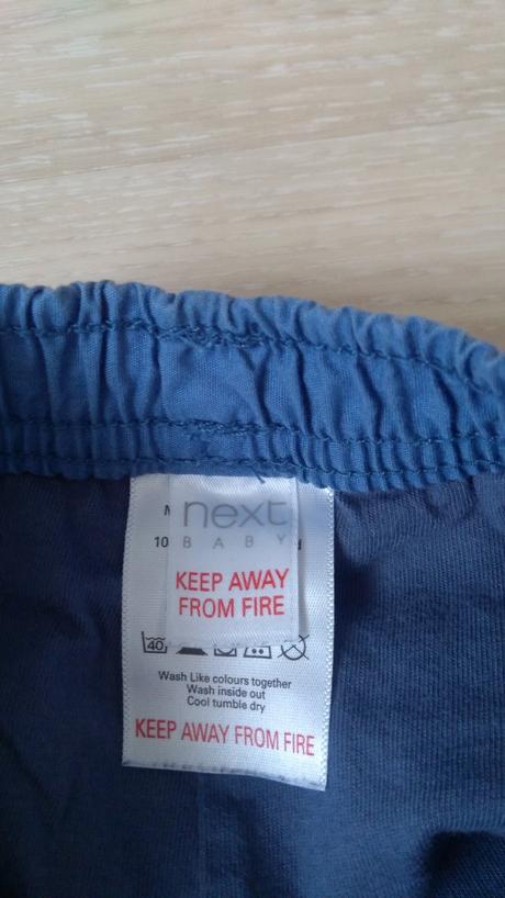 Next nohavice podšité bavlnou, next,86