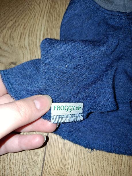 Kukla froggywear 6-12 mesiacov,