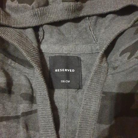Kardigan sivý chlapčenský reserved, reserved,116