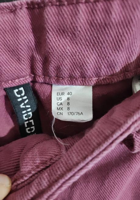 Široké džínsy h&m, h&m,l