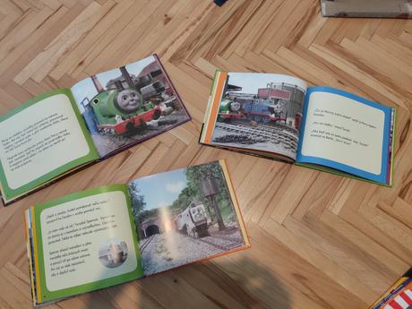 Tri knihy vláčik tomáš, 