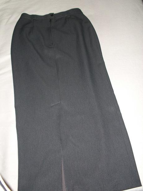 Dlhá šedá sukňa, veľkosť 38, 38